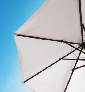 Article de blog Stores Chablais à propos des parasols Glatz